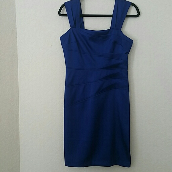 London Times Royal Blue Dress - Picture 1 of 4